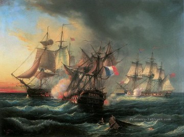  bataille Tableaux - Vaisseau Droits de l’Homme Batailles navales